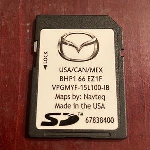 2017 MAZDA CX-5 Navigation SD CARD